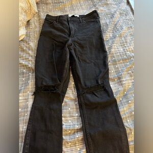Hollister Black High-Rise Skinny Jeans